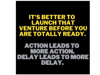 Action is better than Delay